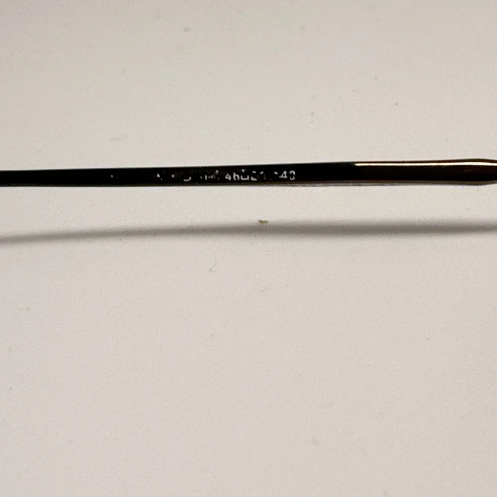 Modo Saki 650 Eyeglasses Frames Brown Oval‎ Full Rim Metal 46-21-140 Eyewear
